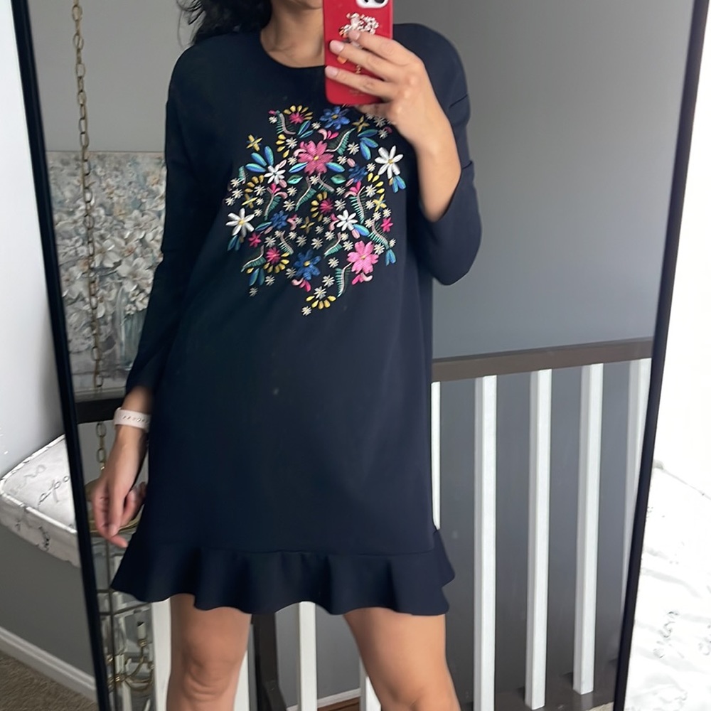 In new condition oversized dress by Zara